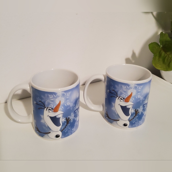 Walt Disney Frozen Coffee Cups Elsa Anna  Olaf - Picture 4 of 9